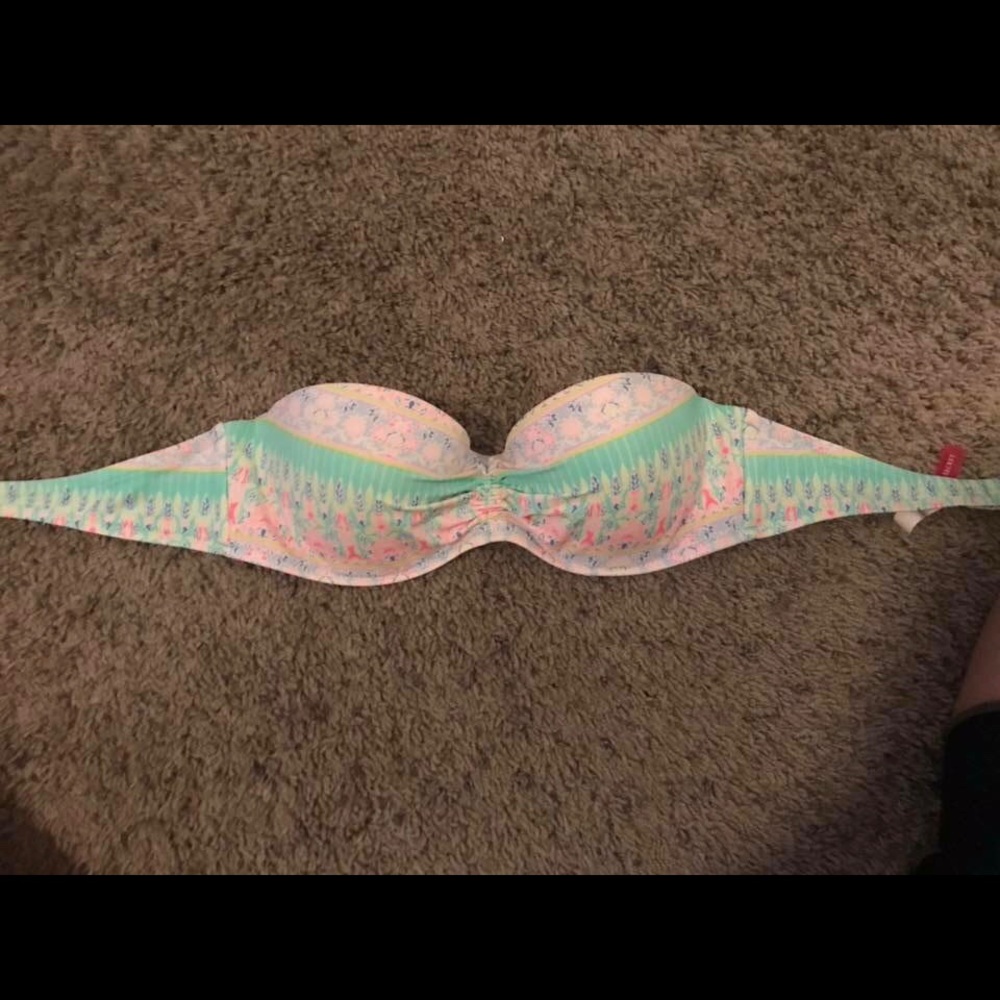 Victoria Secret strapless bathing suit top
